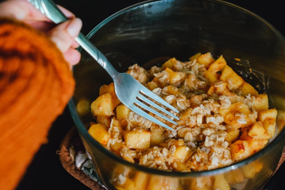 baked apples with oats