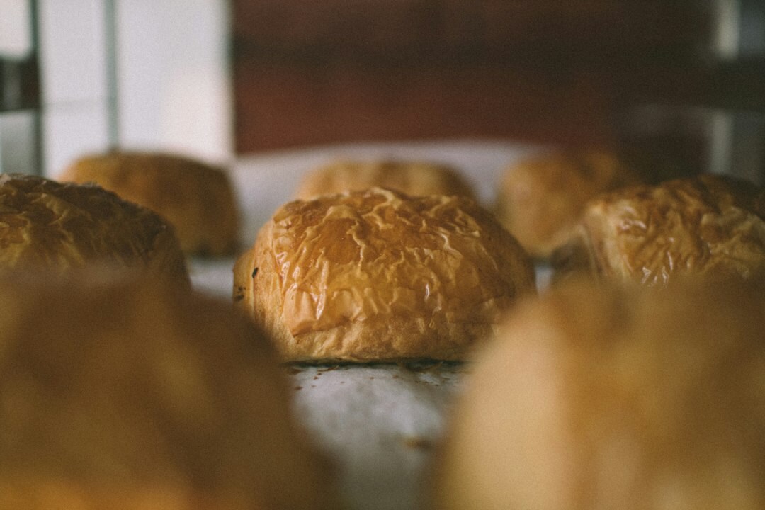 baked pastries cooling