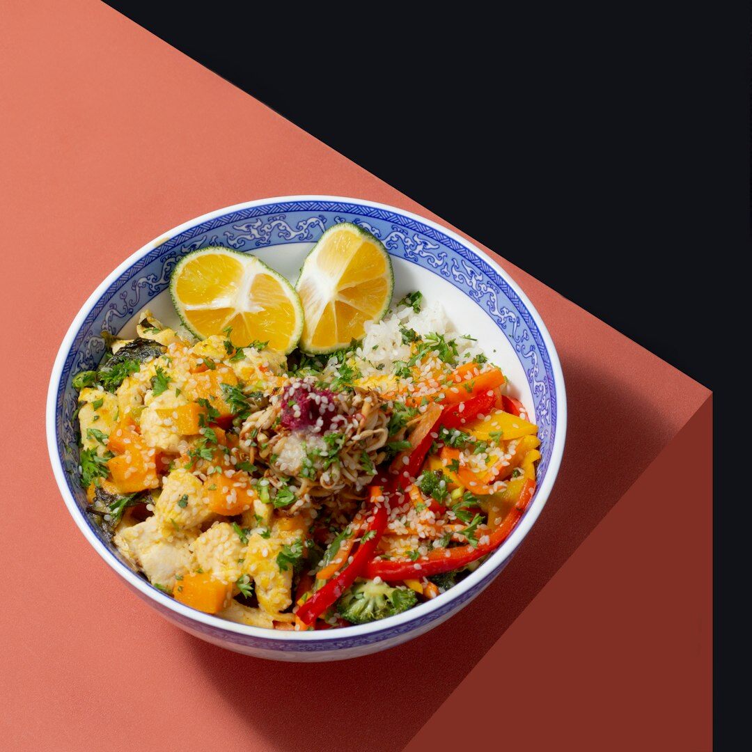 quinoa bowl with vegetables